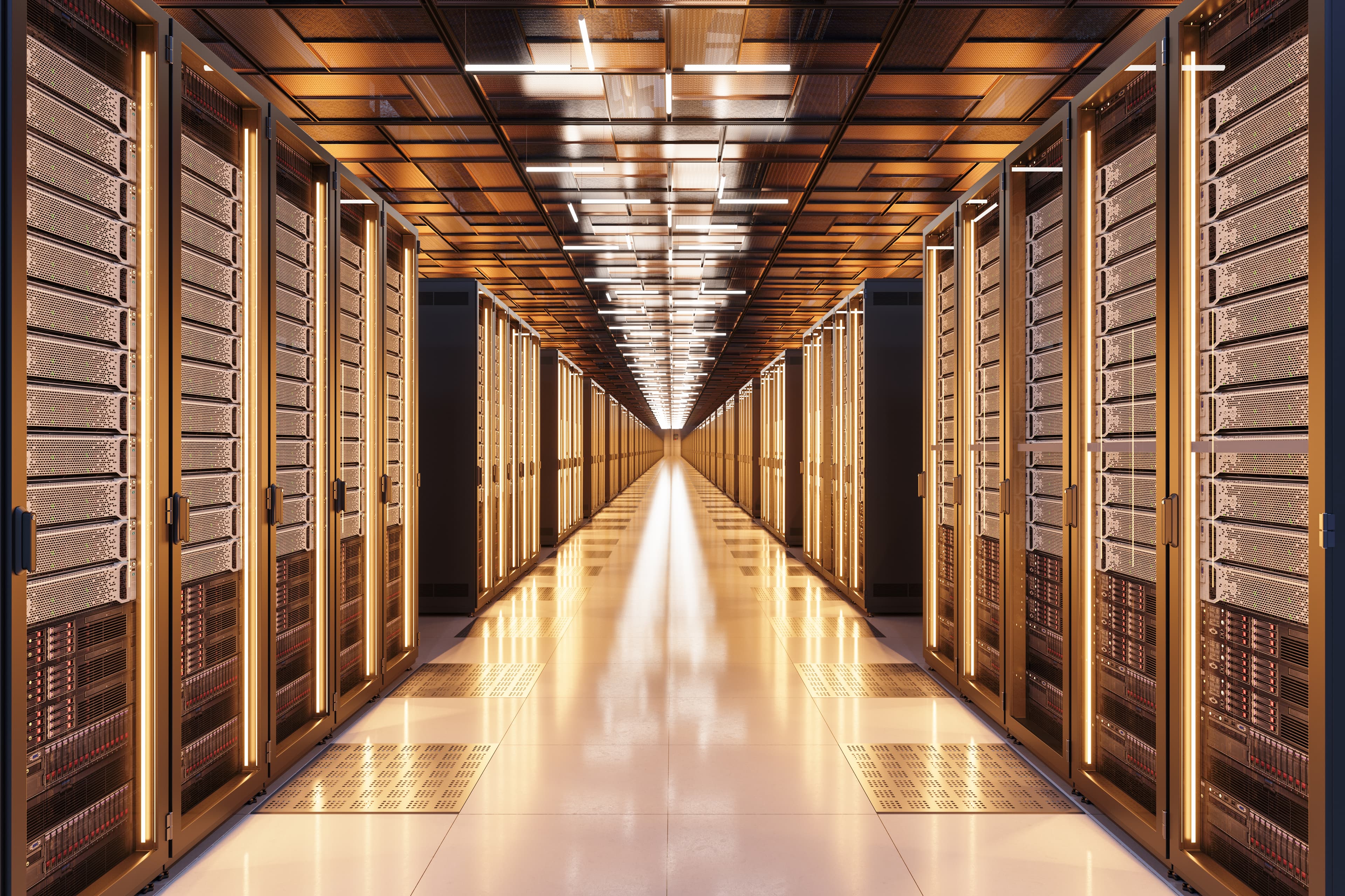 Data Center Server Room